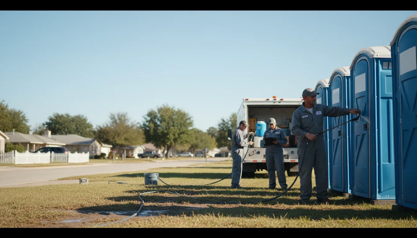 Long-Term Portable Toilet Rental in Clarksburg, OH near me